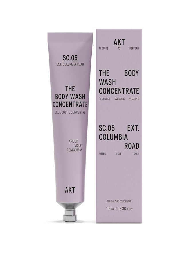 AKT The Body Wash Concentrate 3.4 Fl Oz, Natural Shower Gel with Skin-Balancing Prebiotics, Body Wash Women & Men, with Olive Squalane & Vitamin E, Sc.05 Columbia Road, All Genders - Image 1